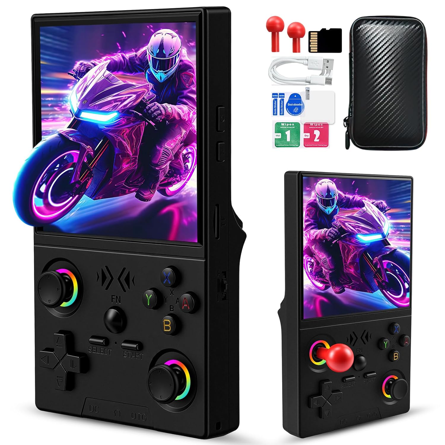 Gaming Console Handheld Android - FLLBW XF40V Retro Przenośna Konsola do