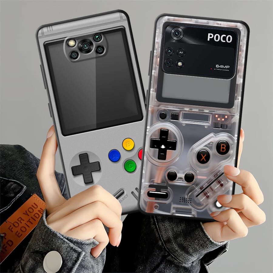 Gaming Console X7 - Fioletowe etui na konsolę do gier