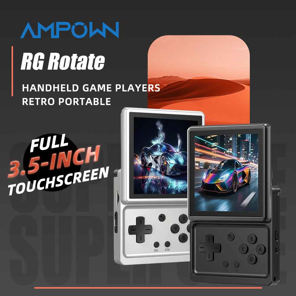 Gaming Console Handheld Android - ANBERNIC RG Rotate Przenośna Konsola do
