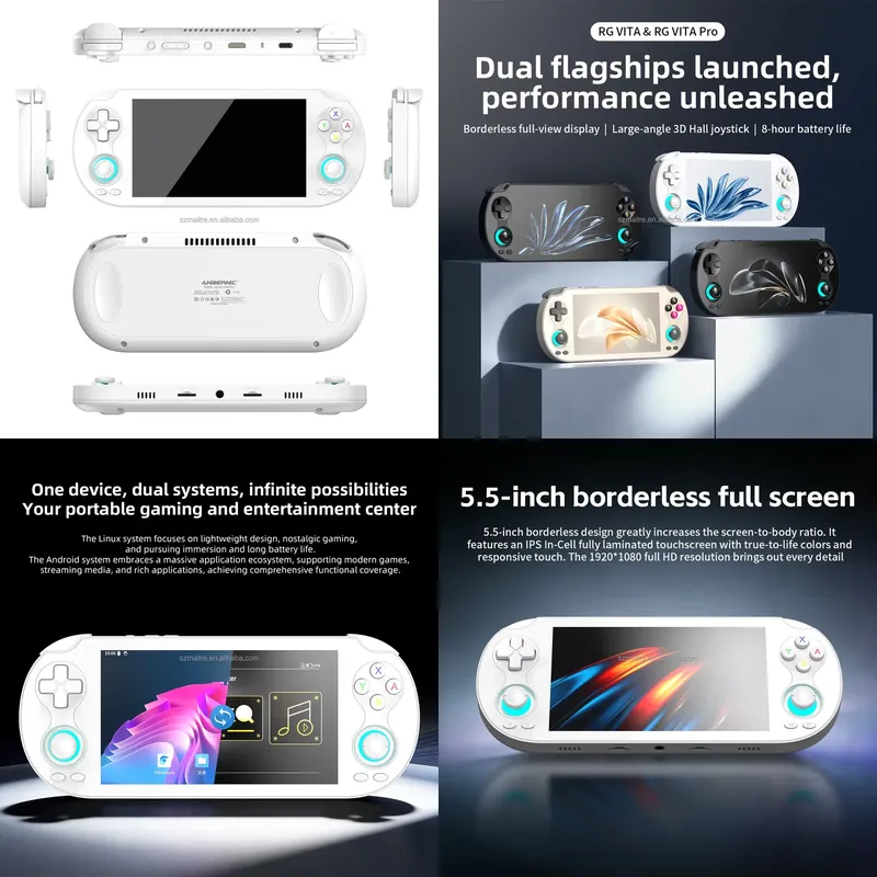 Gaming Console Handheld Android - 【CHIMU HOME】 5,5-calowa konsola do gier