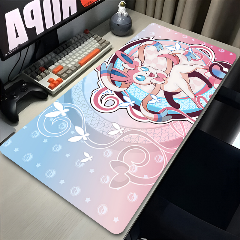 Gaming Console Desk - Duża Różowa Urocza Podkładka Pod Mysz