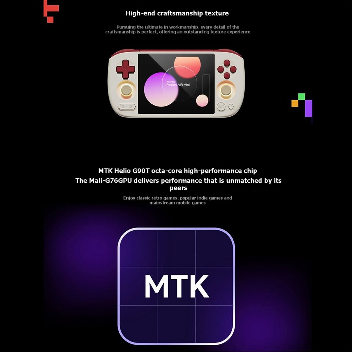 ■ ★ Nowość w modzie: AIR Mini  – Gaming Console Handheld Android recenzja i cena