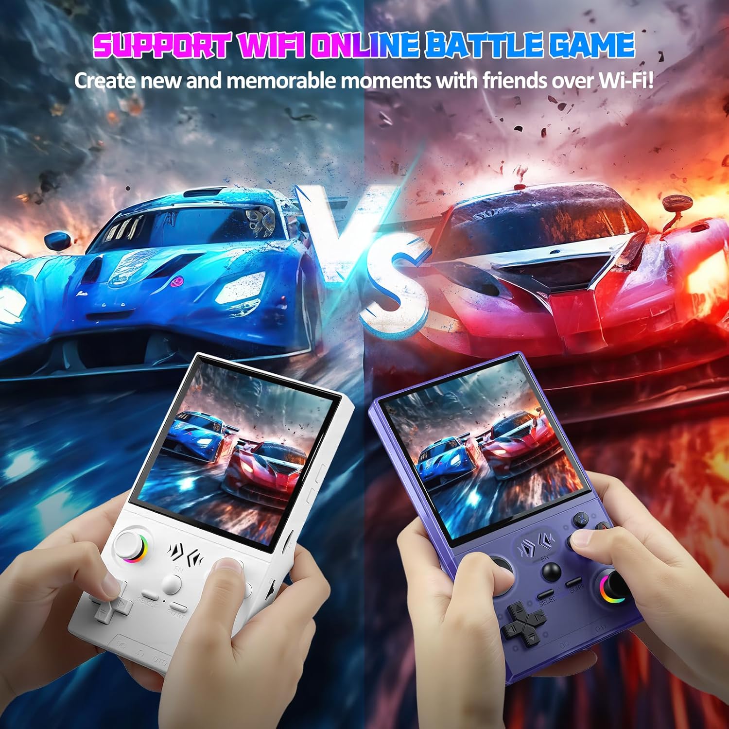 FLLBW XF40V Retro Przenośna Ko – Gaming Console Handheld Android recenzja i cena