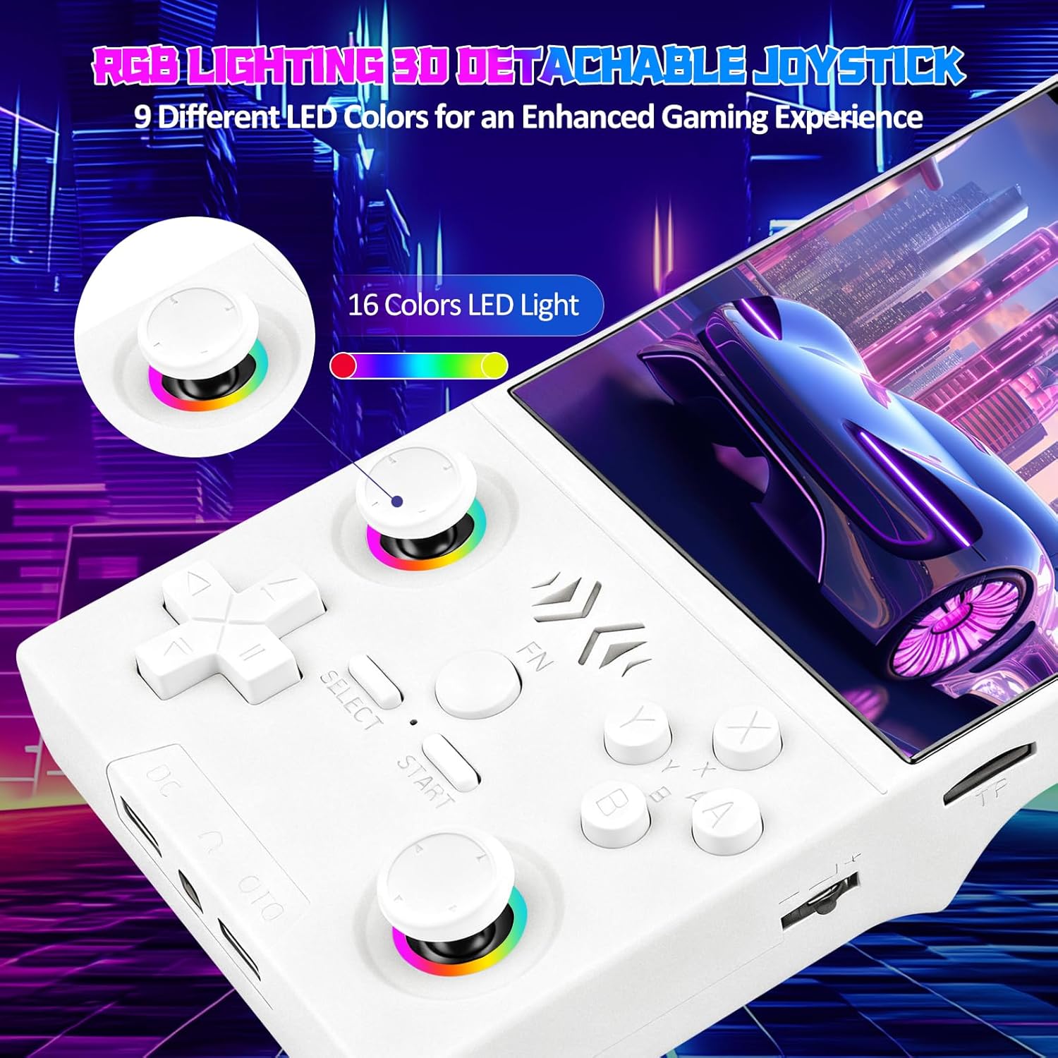 FLLBW XF40V Retro Przenośna Ko – Gaming Console Handheld Android recenzja i cena