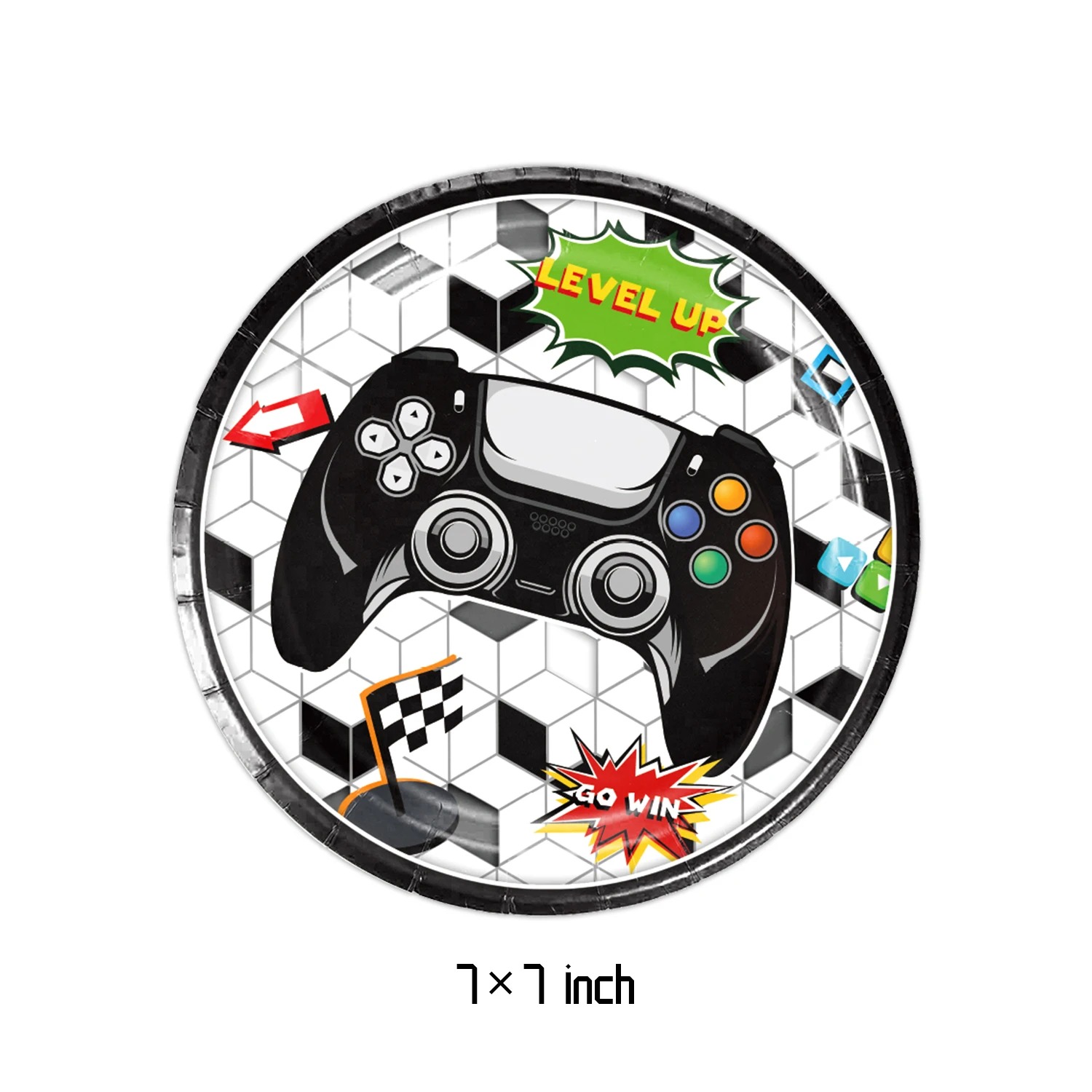 Czarna zastawa stołowa z motyw – Gaming Console 6 Year Old recenzja i cena