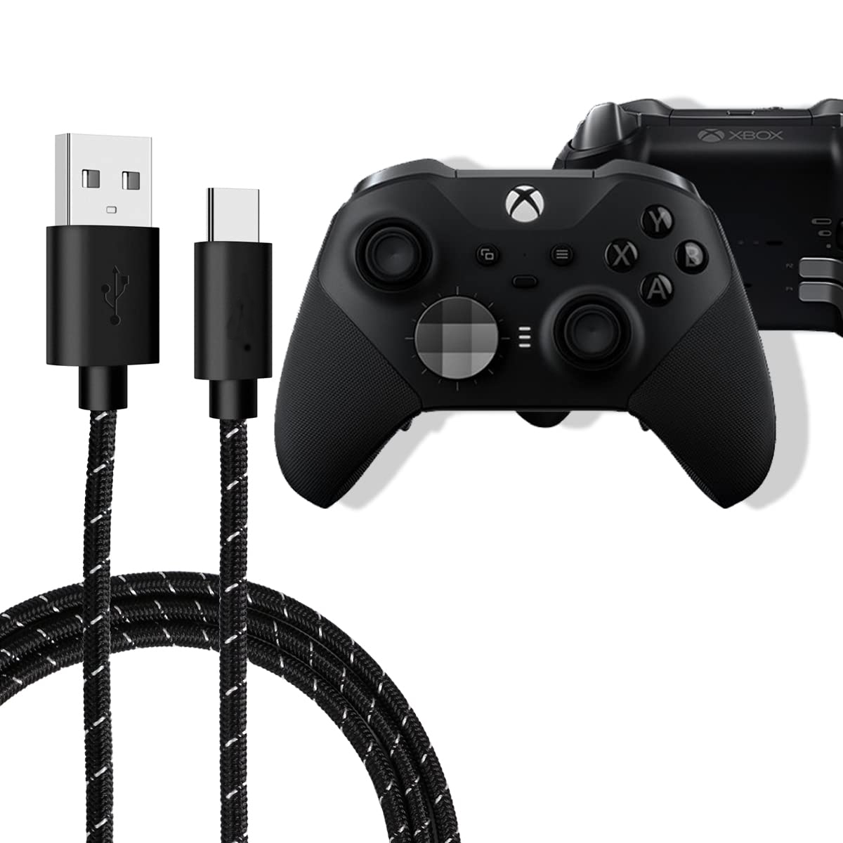 Kabel ładujący USB-C, przewód  – Microsoft Controller Elite Series 2 recenzja i cena