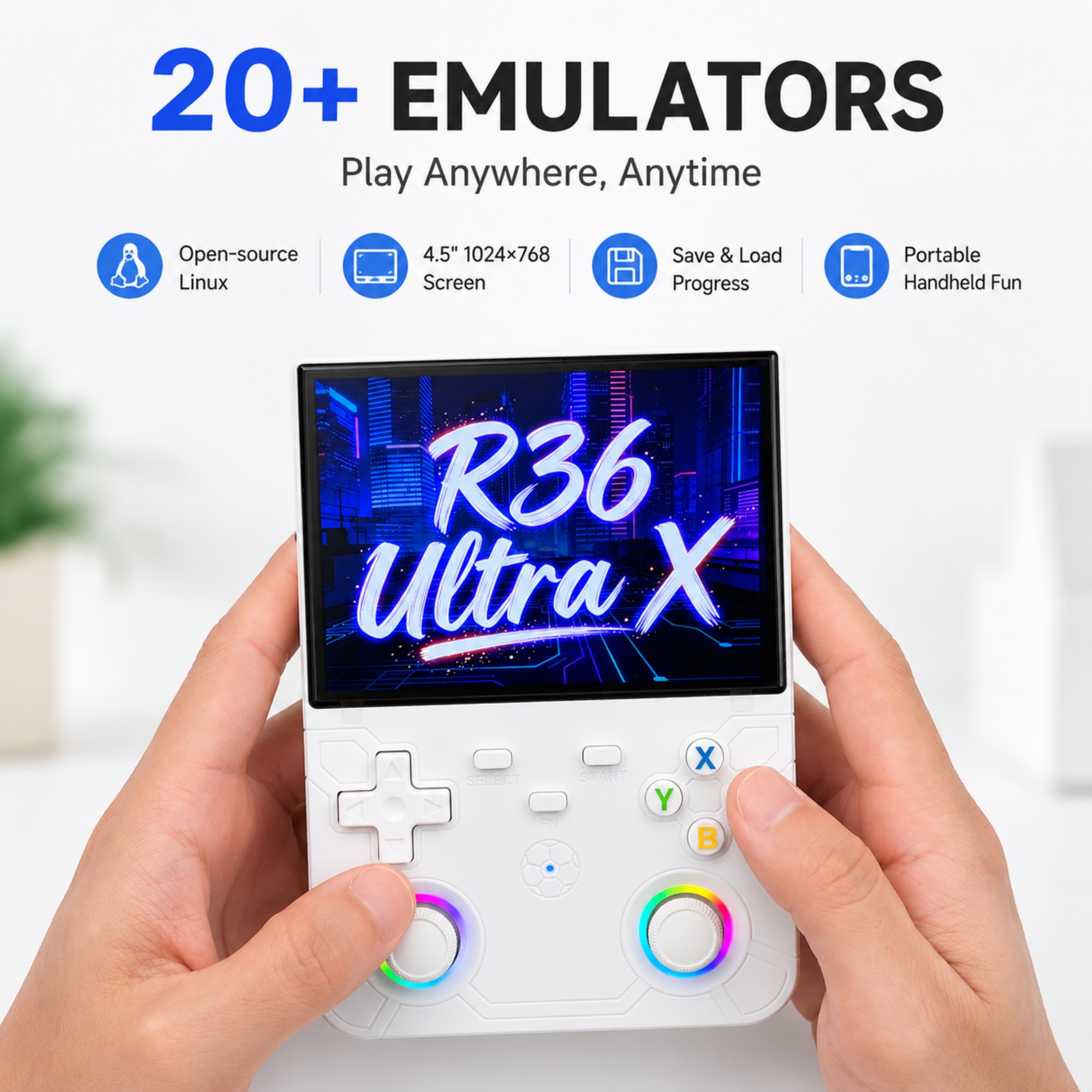 Retro konsola do gier przenośn – Gaming Console Handheld Android recenzja i cena