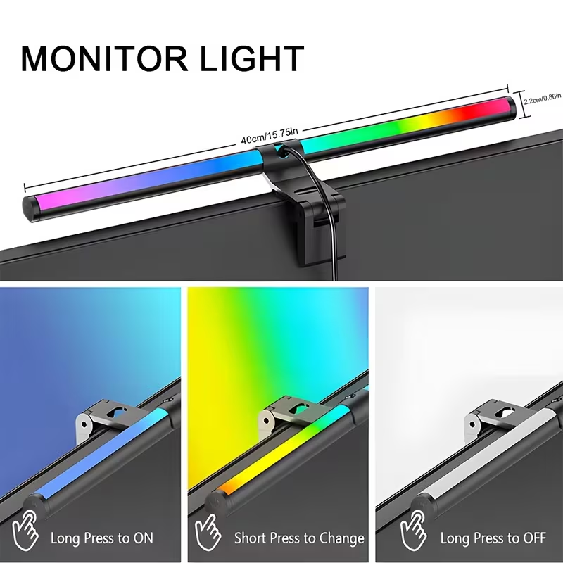 Lampa LED na monitor komputero – Gaming Console Desk recenzja i cena