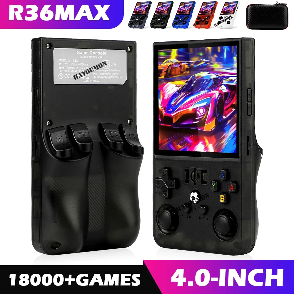 NOWA KONSOLA PRZENOŚNA R36MAX  – Gaming Console Handheld Android recenzja i cena